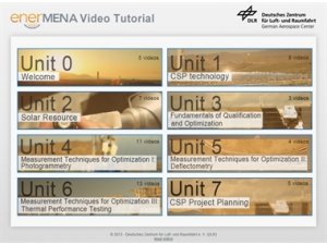 DLR's enerMENA launches online video tutorials about Concentrated Solar Power fundamentals