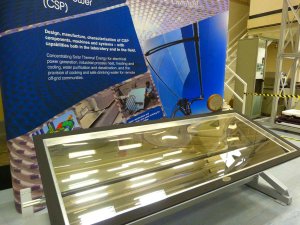 Cranfield University and Global CSP partner to further develop small CSP collectort with ORC generators