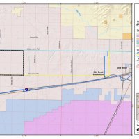 Crossroads CSP plant site map