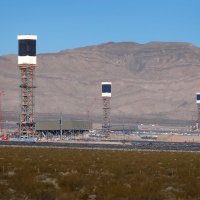 Ivanpah CSP plant under construction