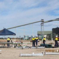 Kogan Creek site under construction