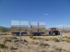 Heliostats being transported in Ivanpah CSP plant