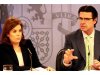 VP Soraya Saenz and Minister of Energy Jose Manuel Soria