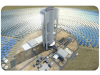 Rendering picture of proposed Khi Solar One plant - Abengoa